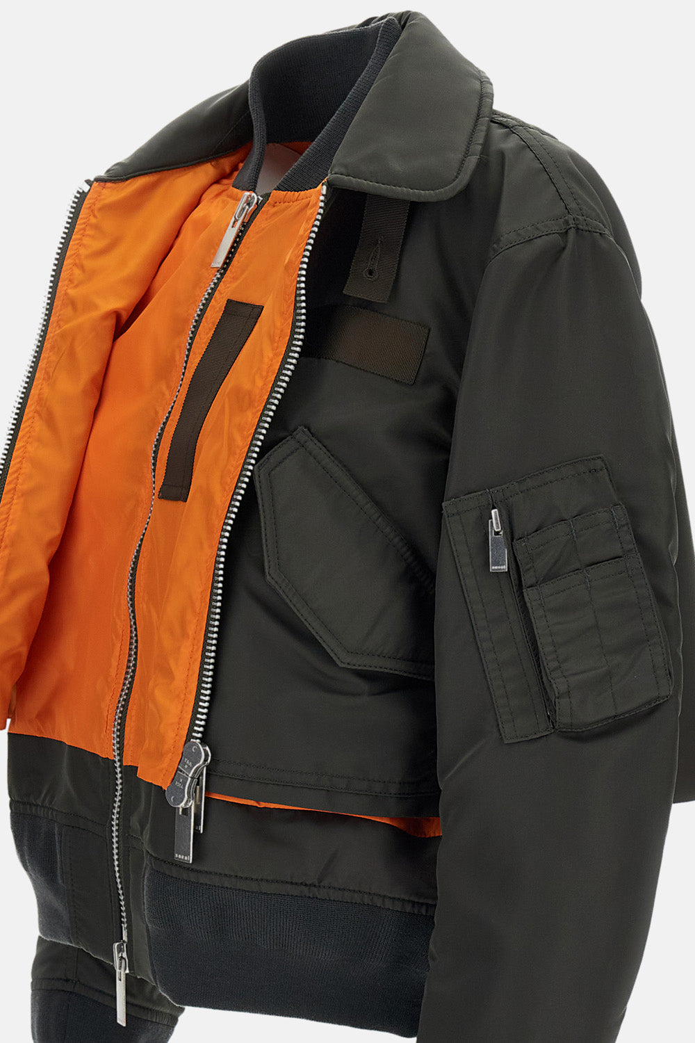 Sacai Women Nylon Twill Blouson SACAI