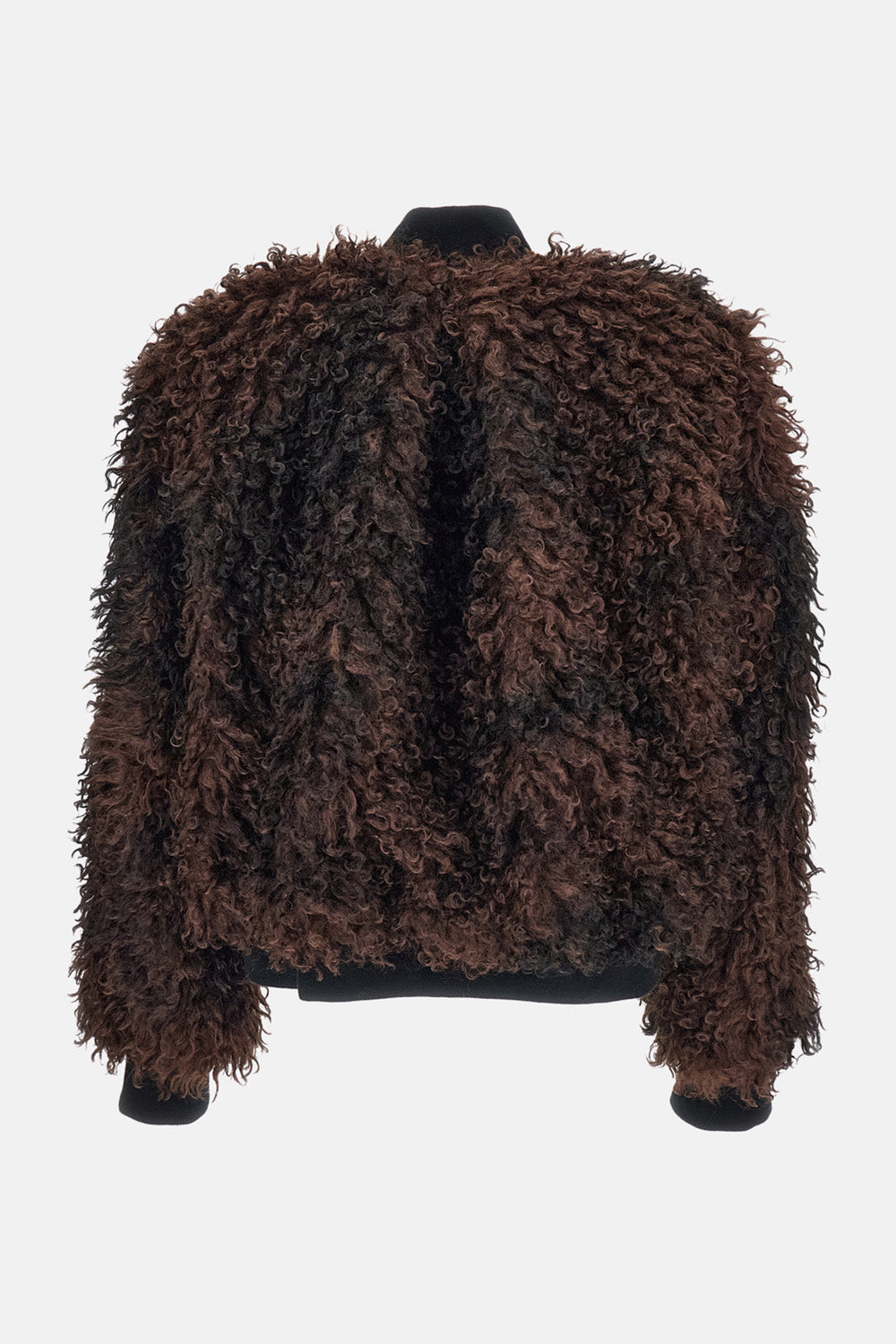 Sacai Women Curly Faux Fur Blouson SACAI