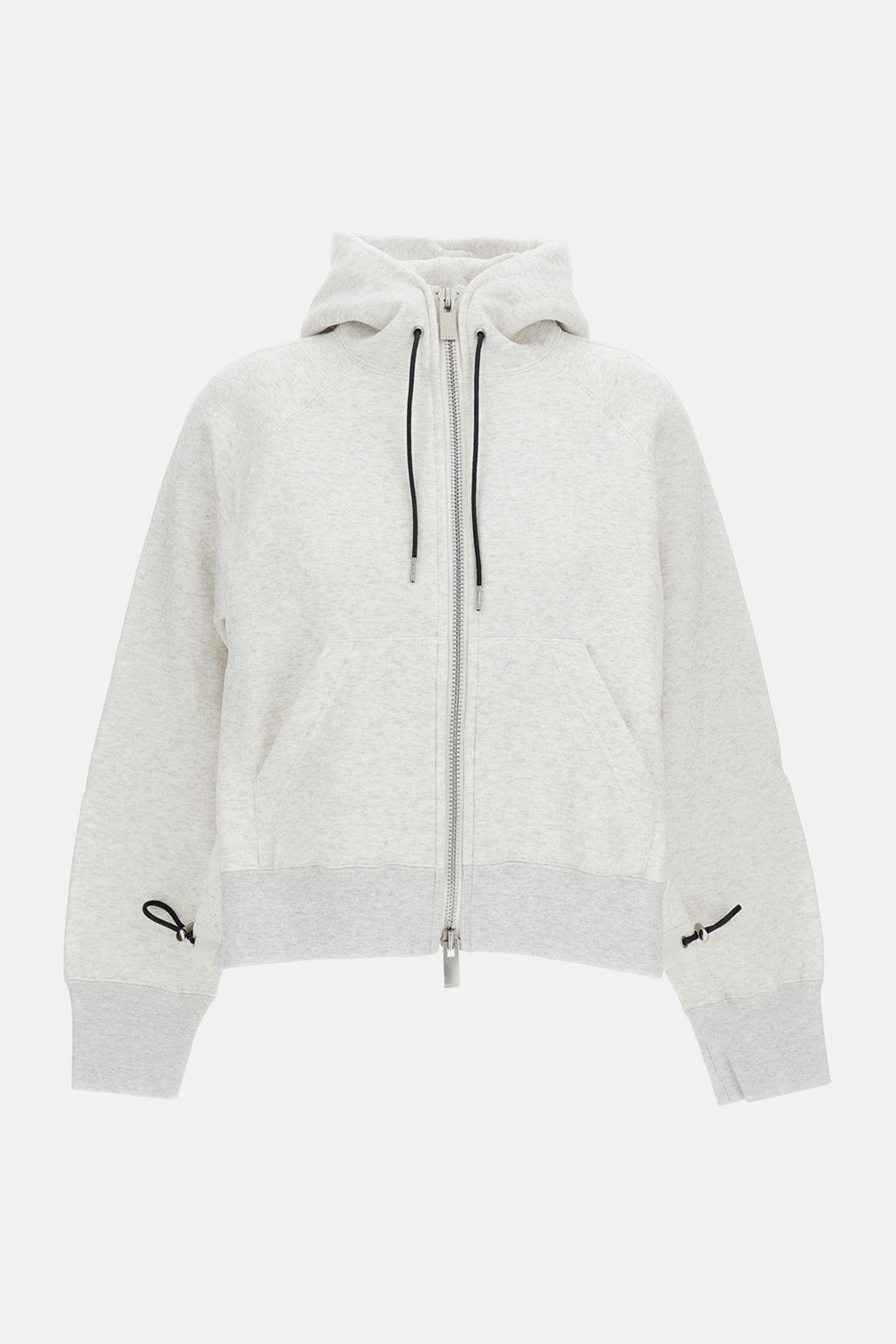 Sacai Women Cotton Jersey Hoodie SACAI
