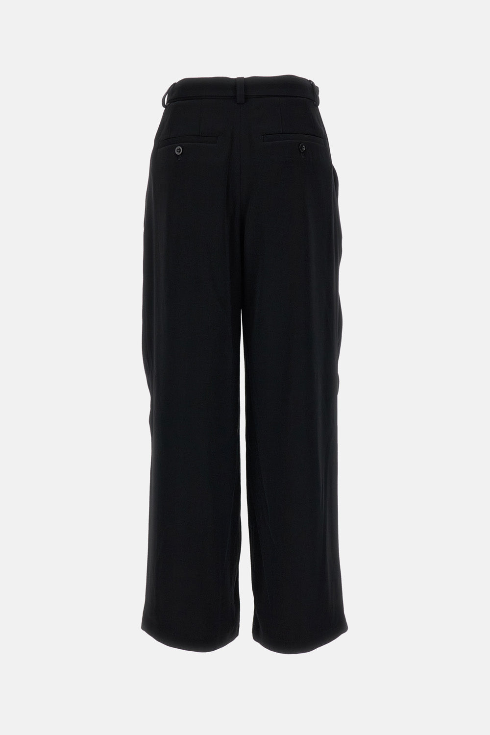 Sacai Women Wide Leg Crepe Back Satin Pants SACAI