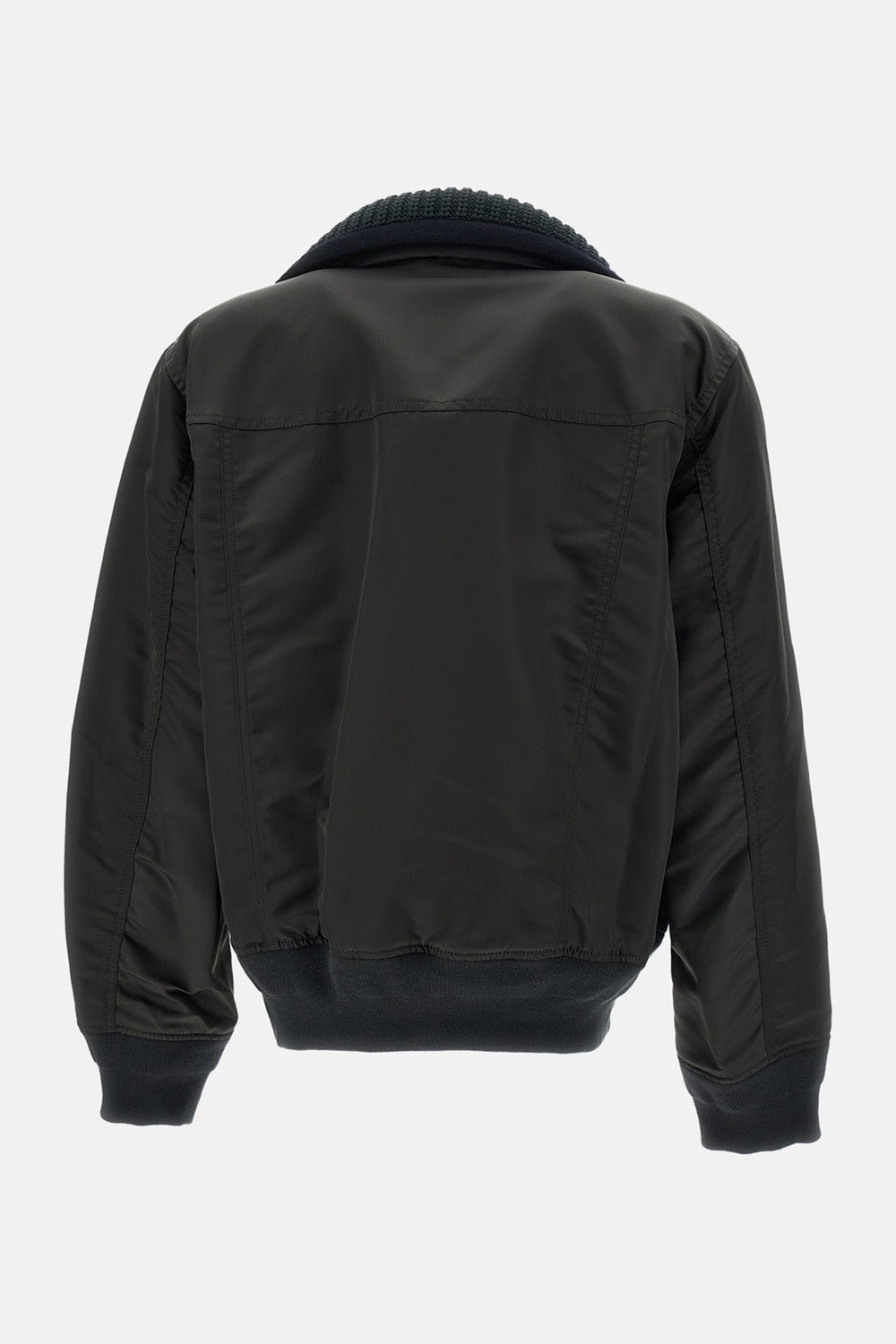 Sacai Women Nylon Twill X Wool Melton Blouson SACAI