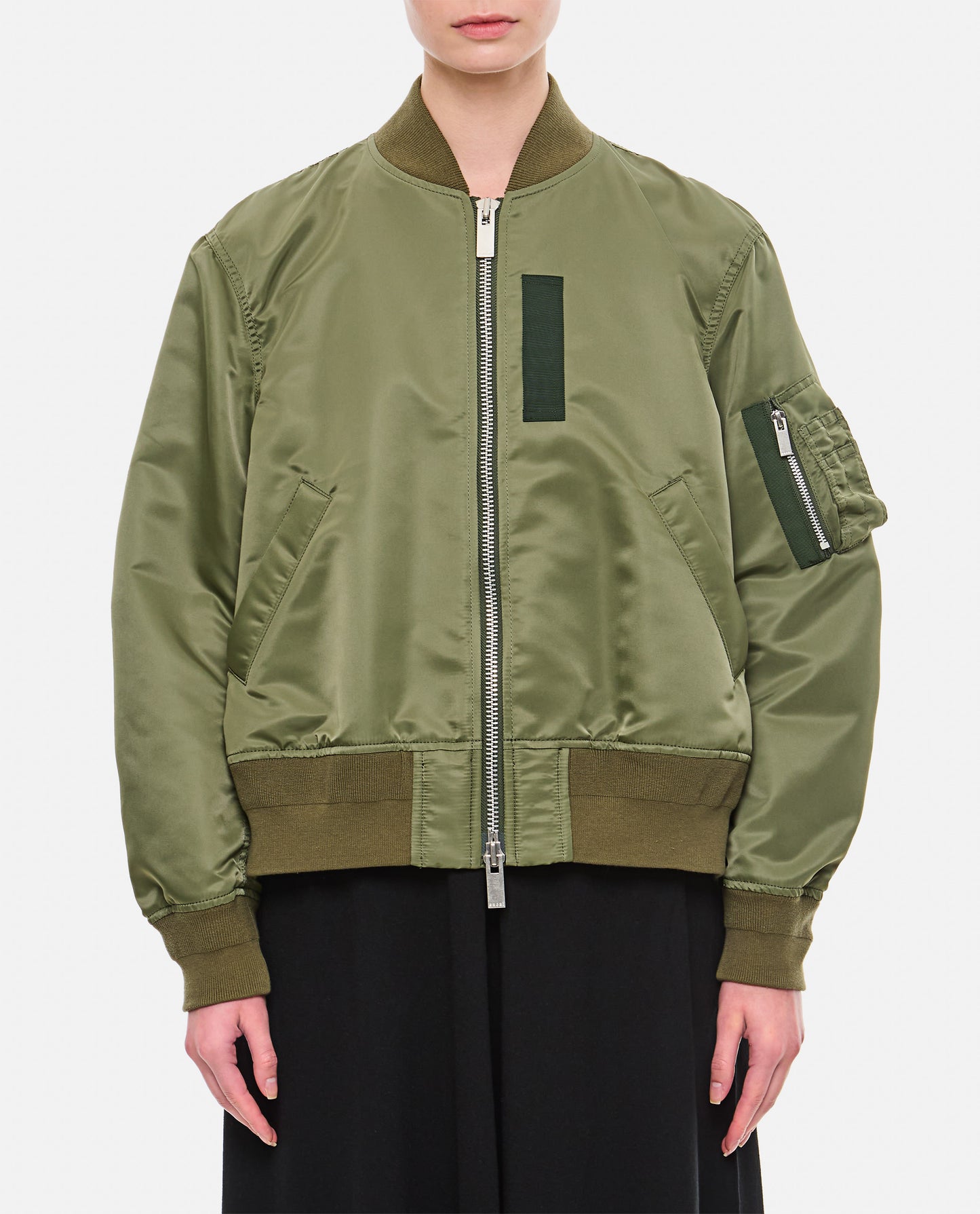 Sacai Women Nylon Twill Blouson SACAI