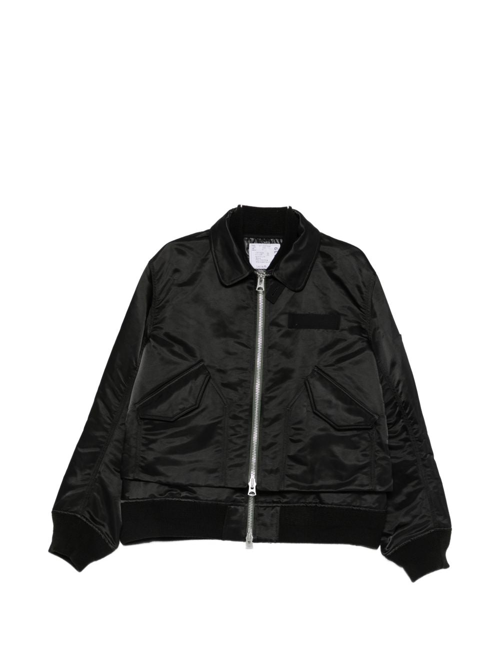 Sacai Men Cotton And Nylon Blouson Jacket SACAI