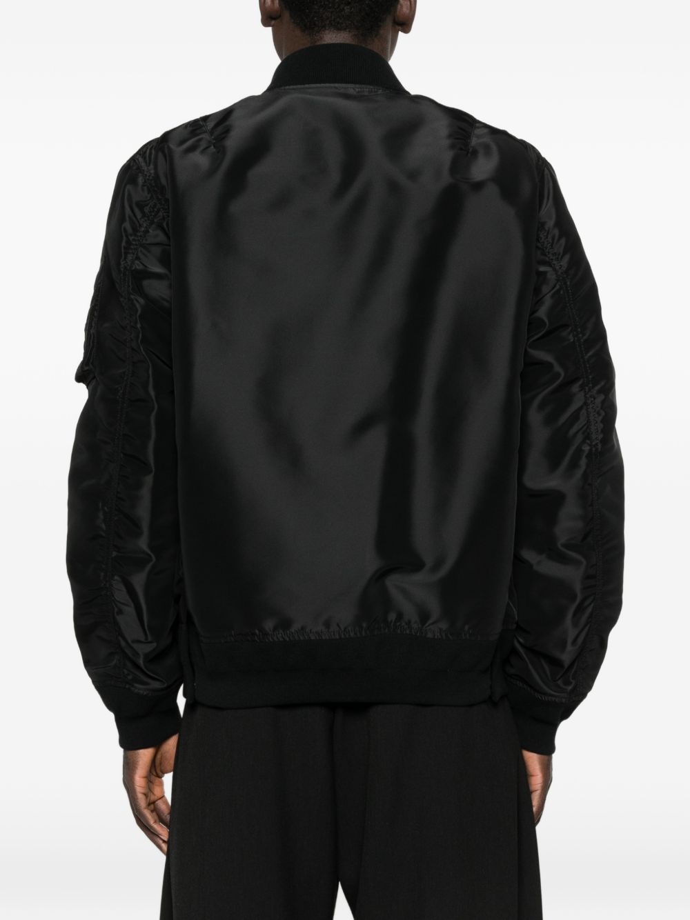 Sacai Men Nylon Bomber Jacket SACAI