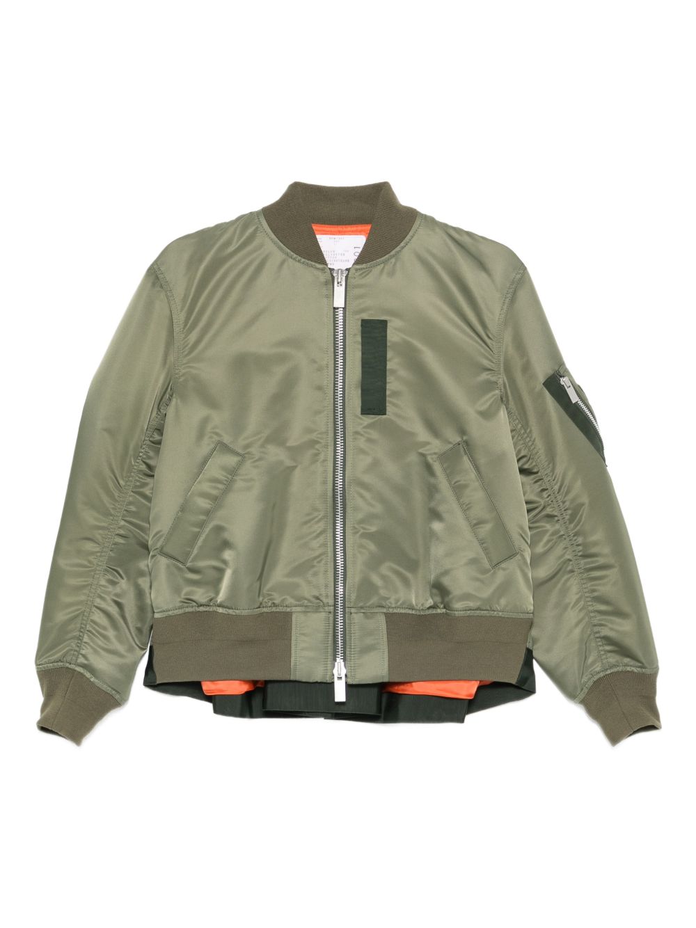 Sacai Women Nylon Bomber Jacket SACAI