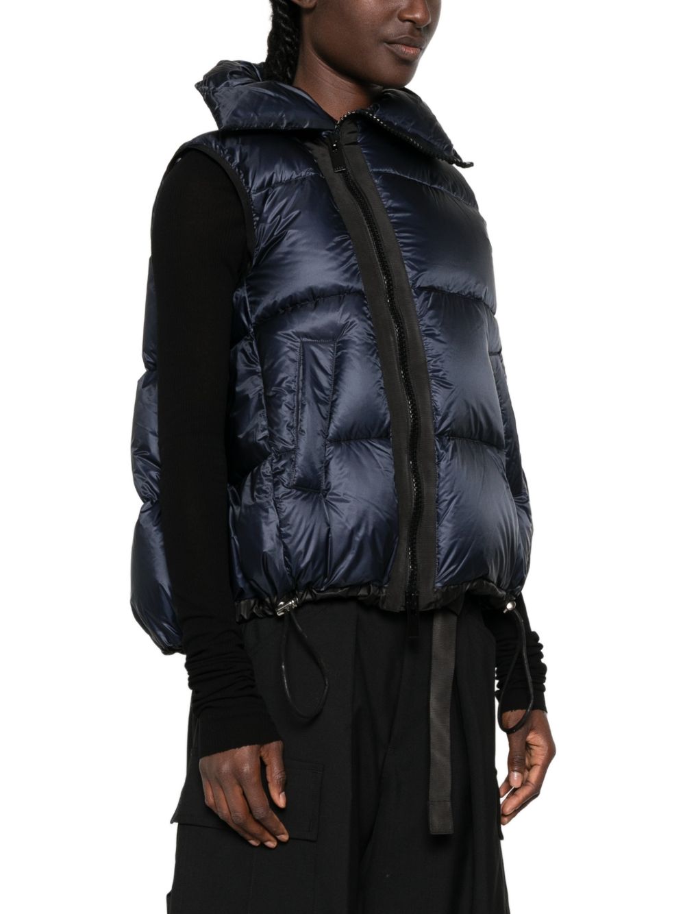 Sacai Women Nylon Puffer Vest SACAI