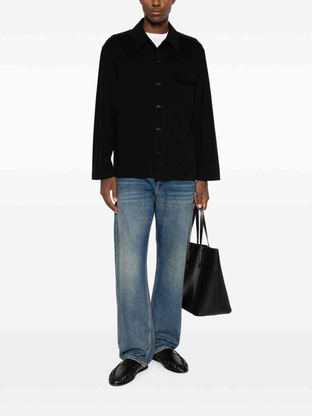 Saint Laurent Men Straight Denim Jeans SAINT LAURENT