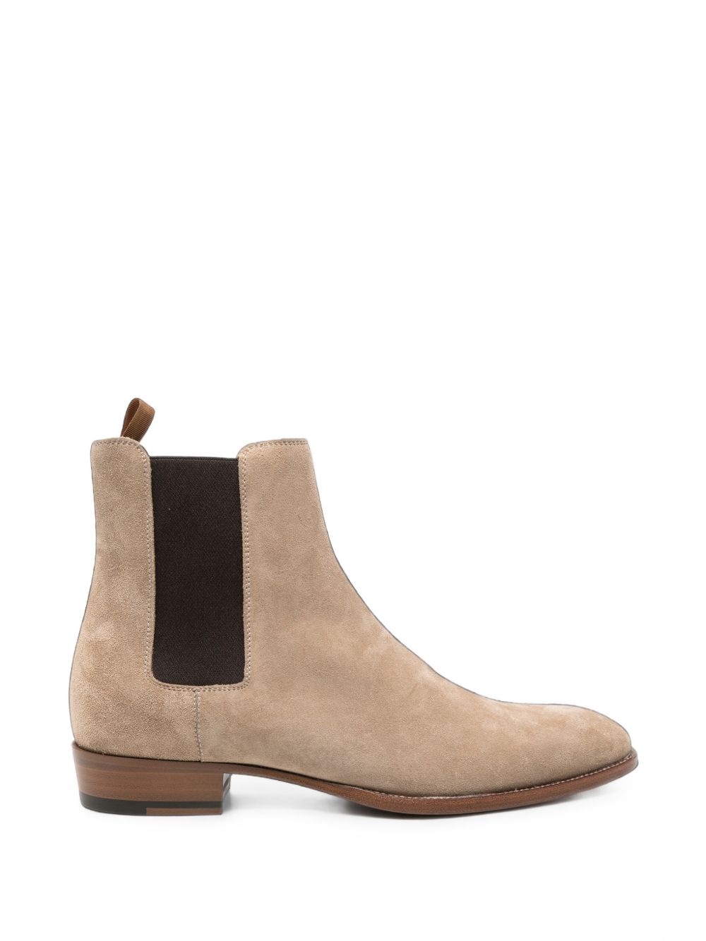 Saint Laurent Men Wyatt Leather Boots SAINT LAURENT