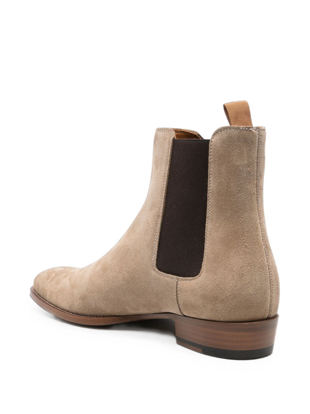 Saint Laurent Men Wyatt Leather Boots SAINT LAURENT