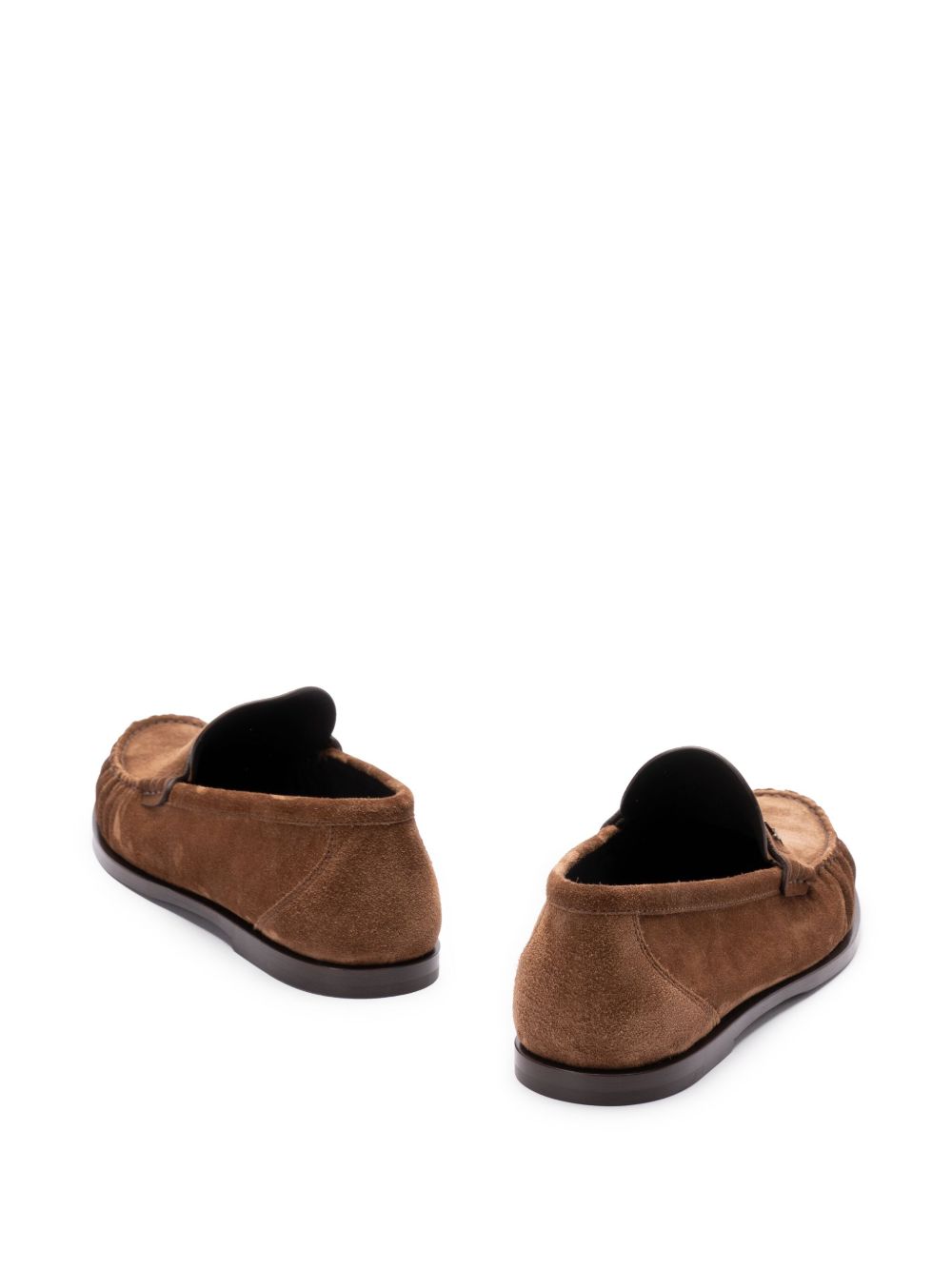 Saint Laurent Men Laurent Suede Leather Loafers SAINT LAURENT