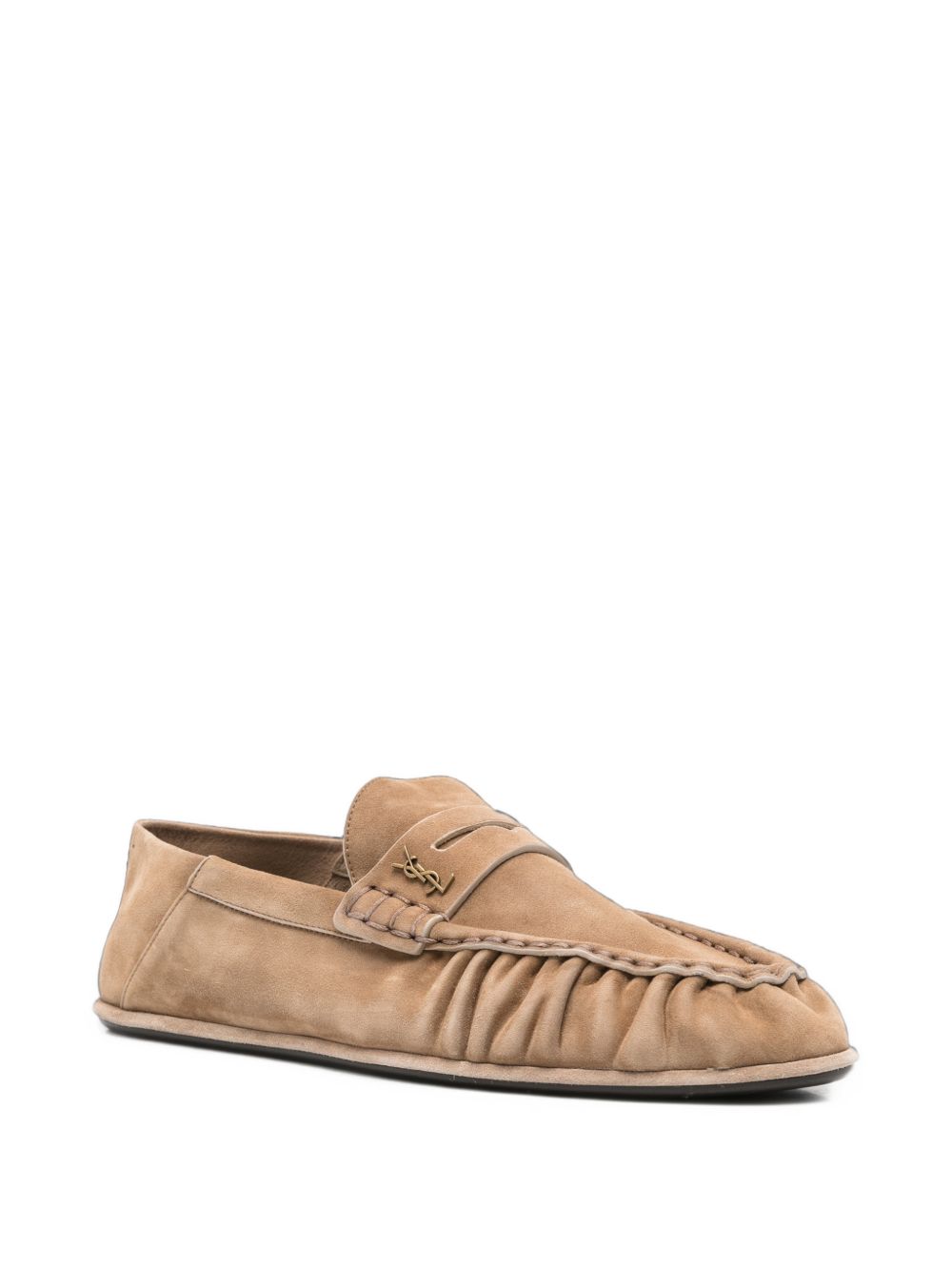 Saint Laurent Men Le Loafer Leather Loafers SAINT LAURENT