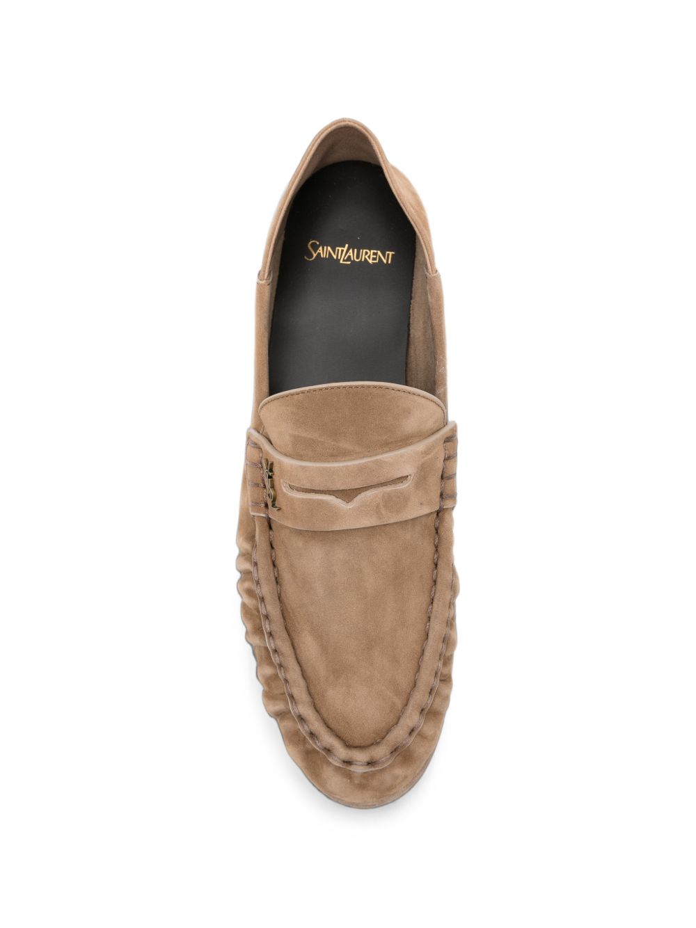 Saint Laurent Men Le Loafer Leather Loafers SAINT LAURENT