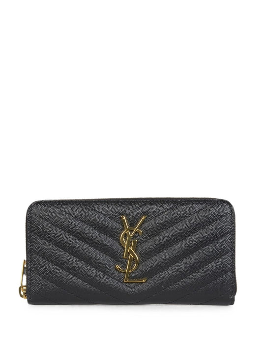 Saint Laurent Women Cassandre Leather Continental Wallet SAINT LAURENT