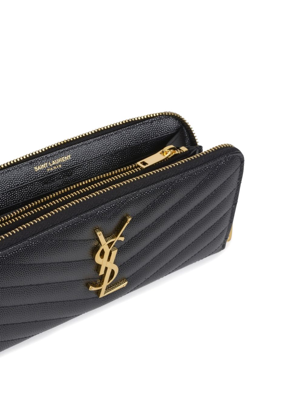 Saint Laurent Women Cassandre Leather Continental Wallet SAINT LAURENT