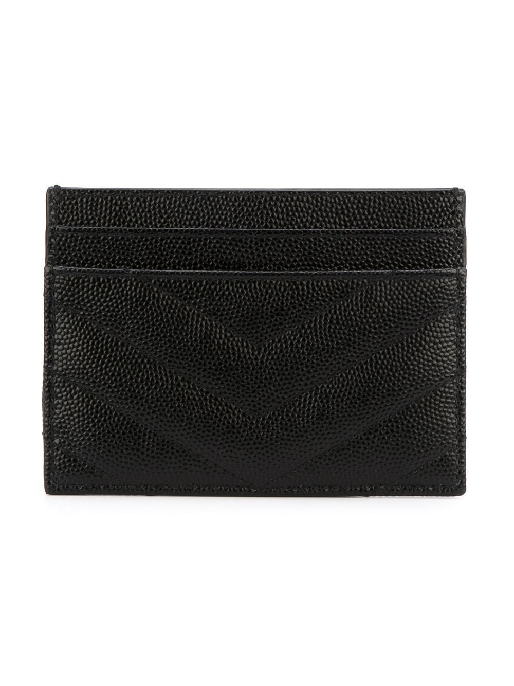 Saint Laurent Women Cassandre Leather Card Case SAINT LAURENT
