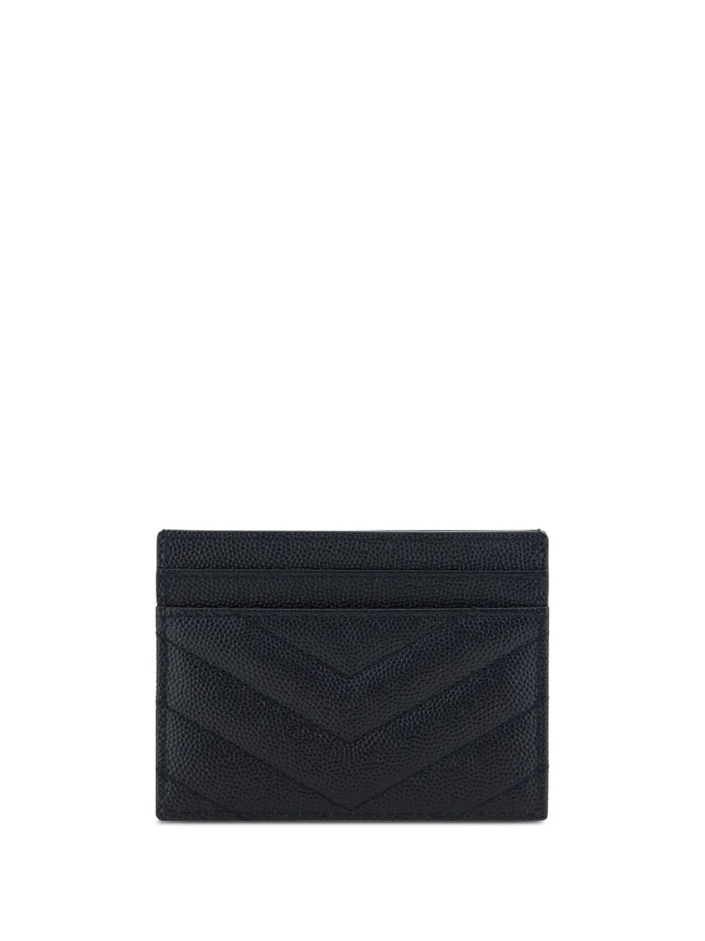 Saint Laurent Women Cassandre Leather Card Case SAINT LAURENT