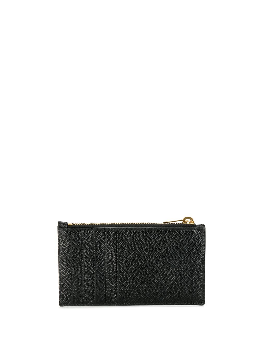 Saint Laurent Women Cassandre Leather Card Case SAINT LAURENT