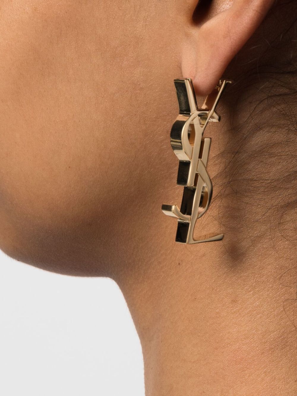 Saint Laurent Women Cassandre Single Earring SAINT LAURENT