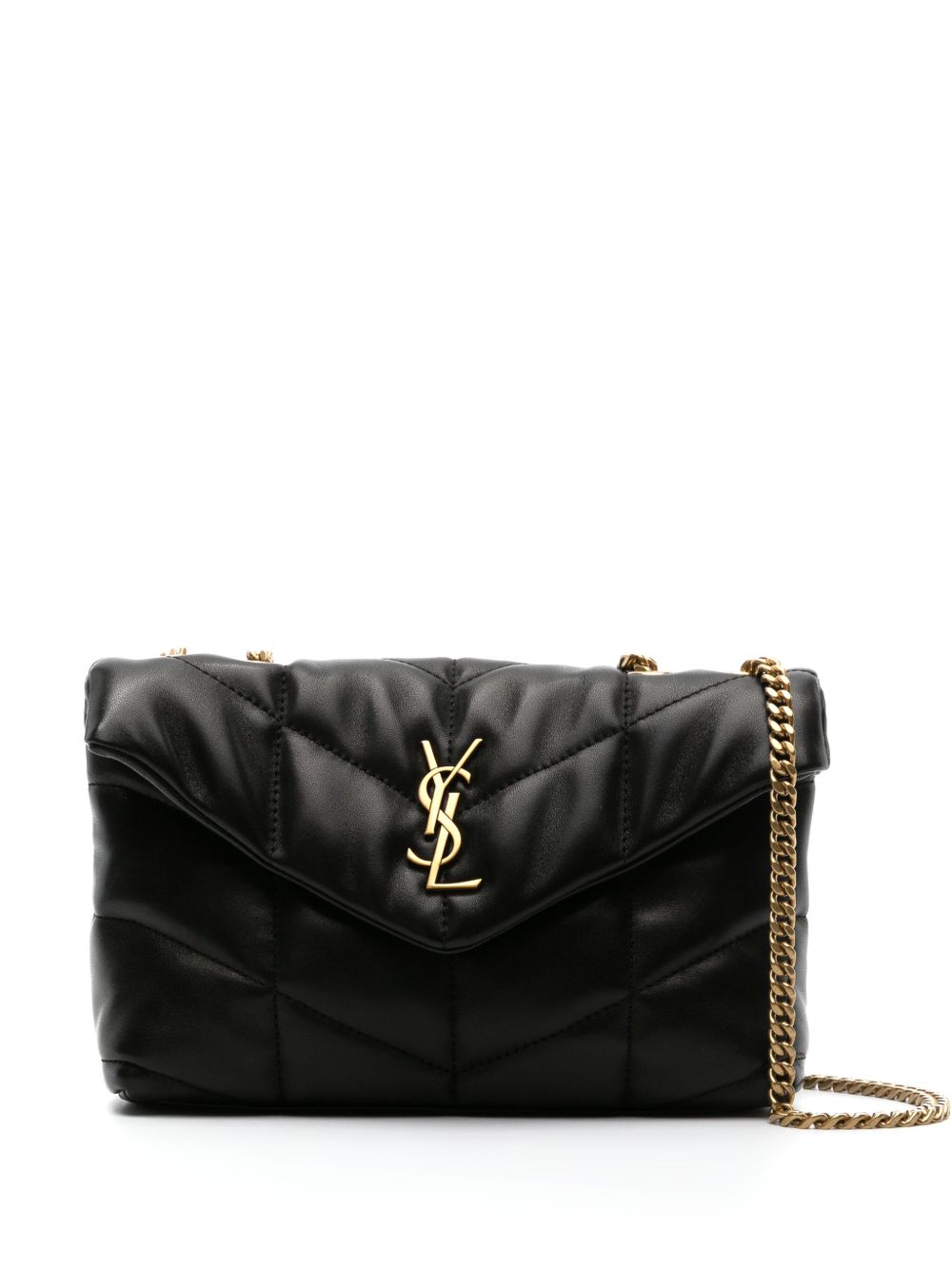 Saint Laurent Women Puffer Toy Mini Leather Shoulder Bag SAINT LAURENT