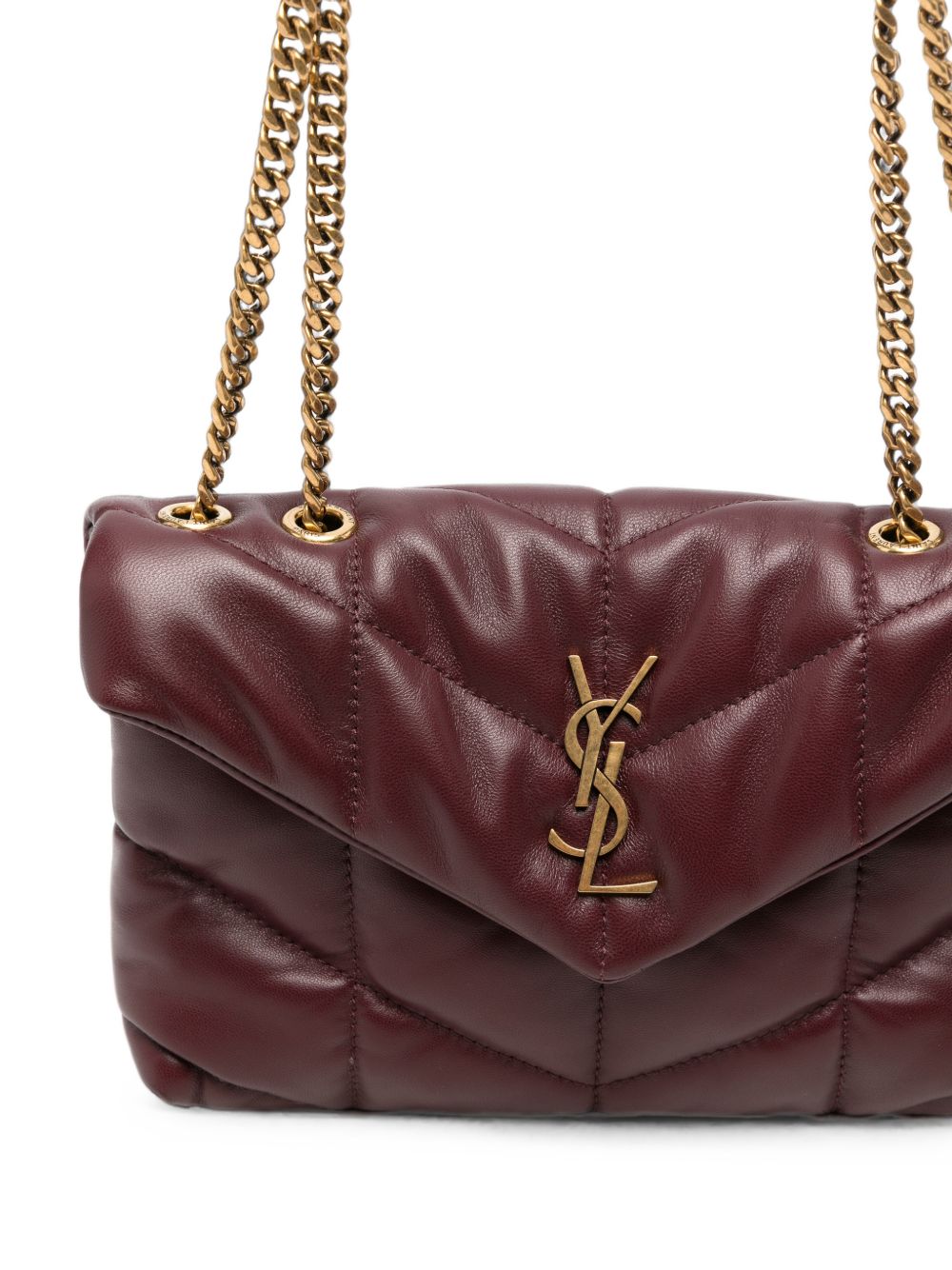 Saint Laurent Women Puffer Toy Mini Leather Shoulder Bag SAINT LAURENT