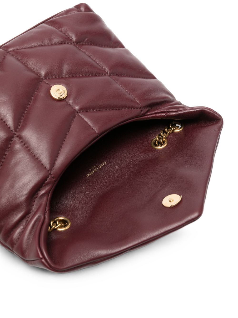 Saint Laurent Women Puffer Toy Mini Leather Shoulder Bag SAINT LAURENT