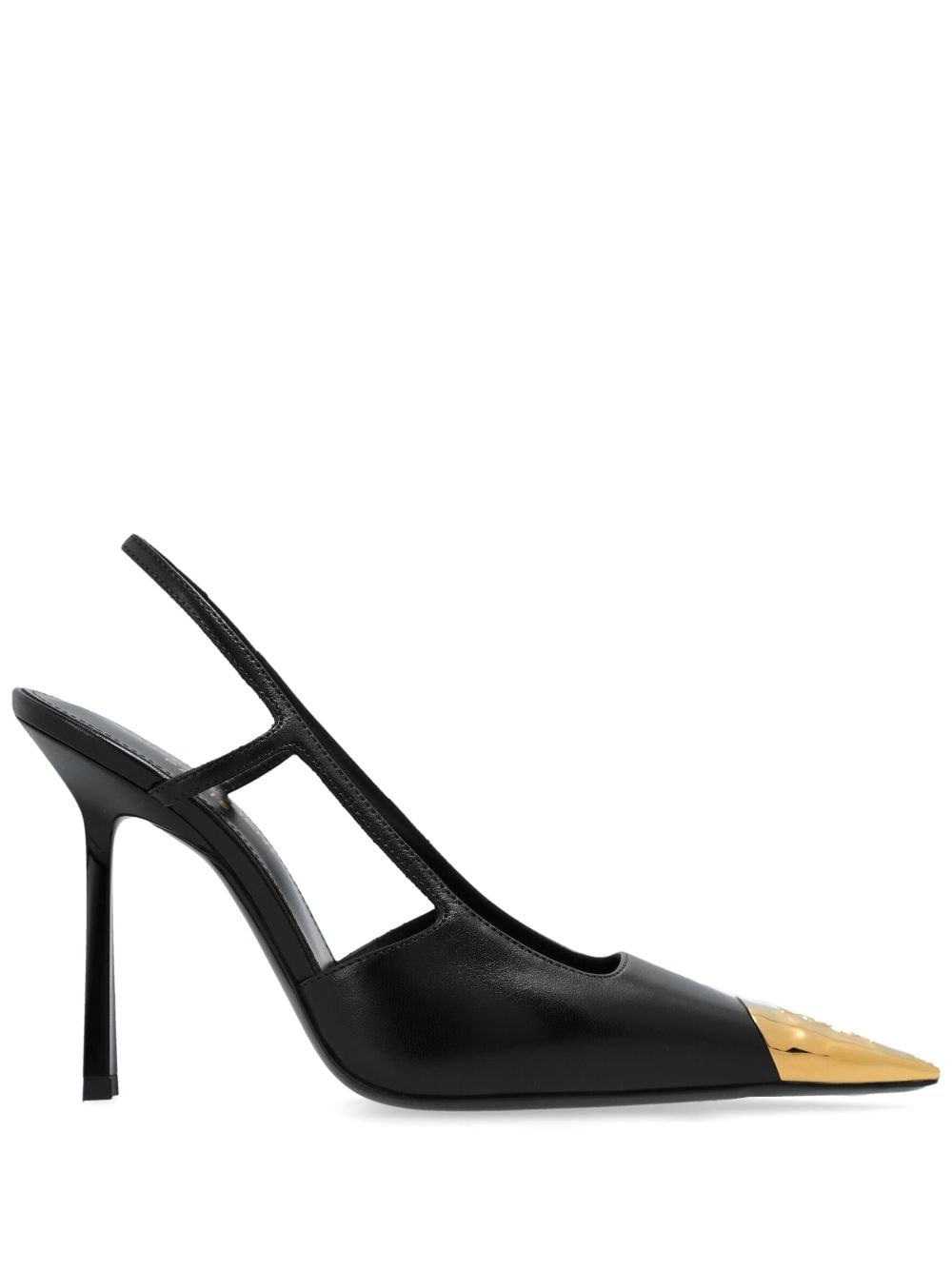 Saint Laurent Women Jeanne Leather Slingback Pumps