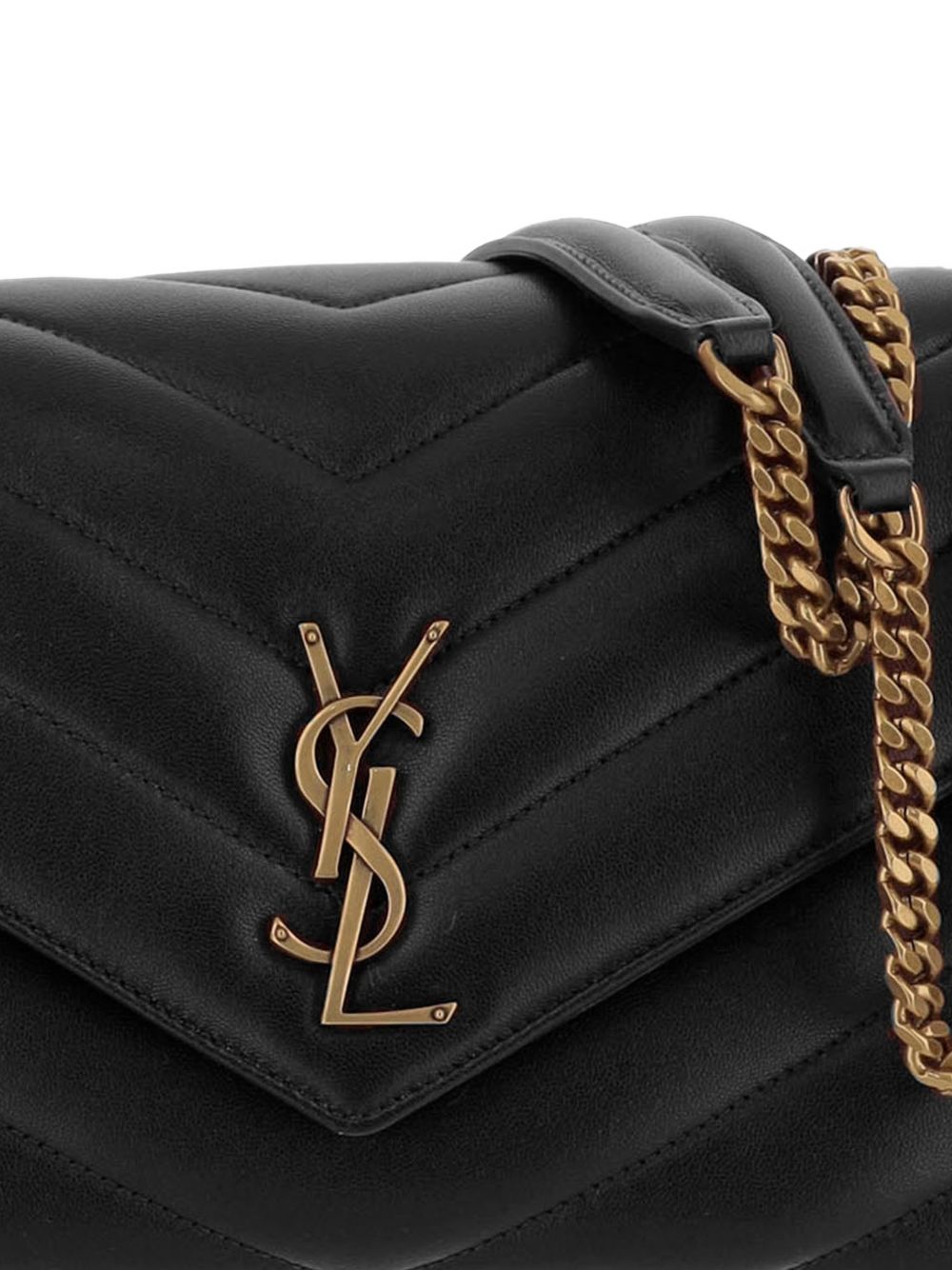 Saint Laurent Women Loulou Medium Leather Shoulder Bag SAINT LAURENT