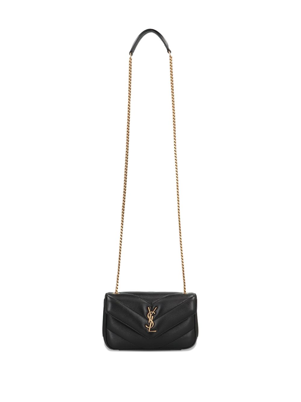Saint Laurent Women Loulou Mini Leather Crossbody Bag SAINT LAURENT