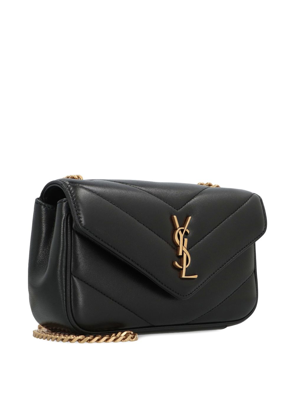 Saint Laurent Women Loulou Mini Leather Crossbody Bag SAINT LAURENT