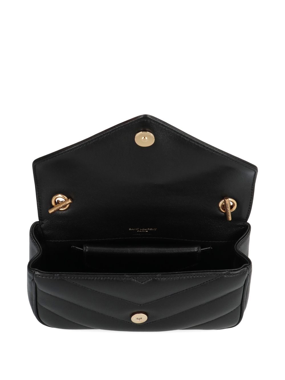 Saint Laurent Women Loulou Mini Leather Crossbody Bag SAINT LAURENT