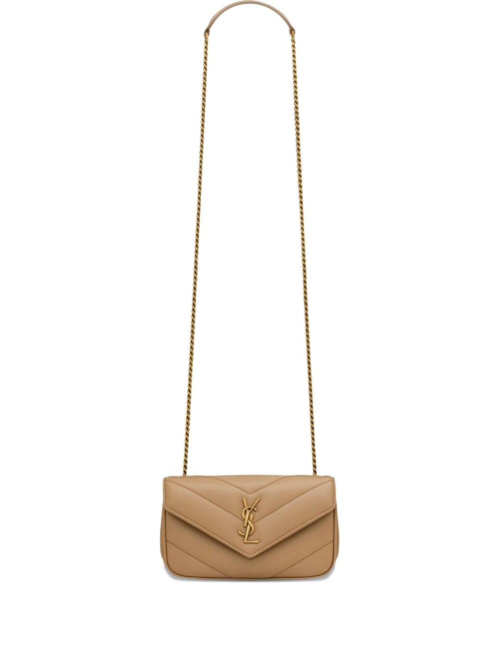 Saint Laurent Women Loulou Mini Leather Crossbody Bag SAINT LAURENT