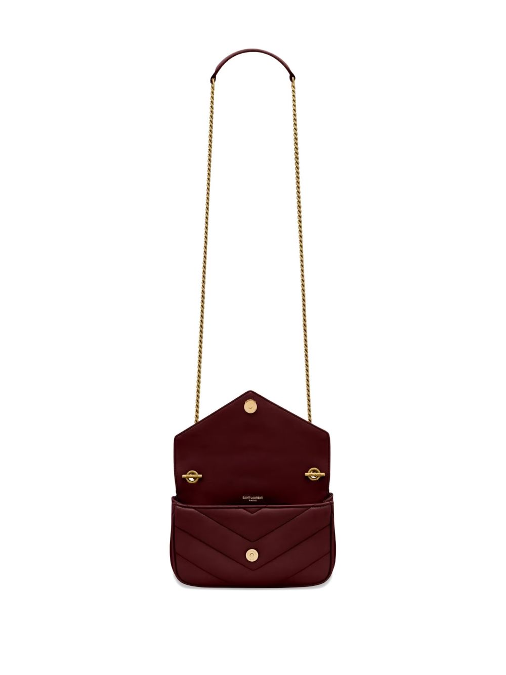 Saint Laurent Women Loulou Mini Leather Crossbody Bag SAINT LAURENT