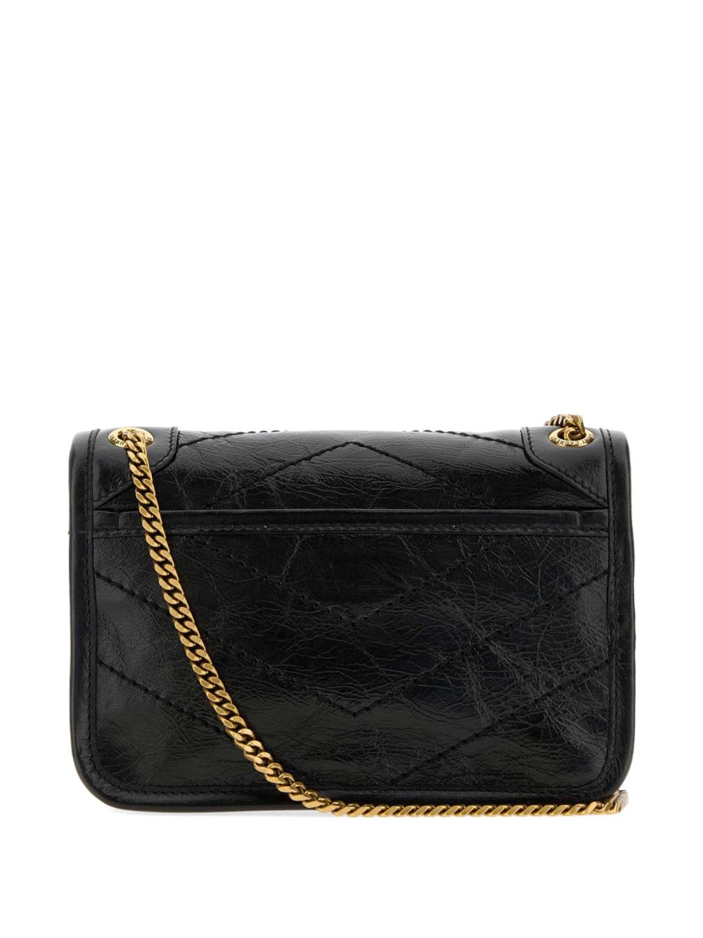 Saint Laurent Women Niki Mini Leather Shoulder Bag SAINT LAURENT
