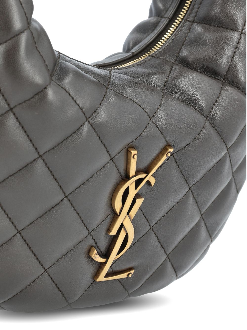 Saint Laurent Women Icarino Leather Hobo Bag SAINT LAURENT