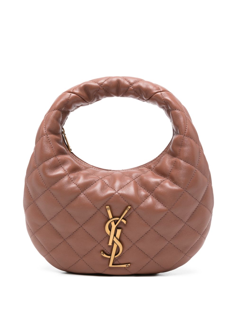 Saint Laurent Women Icarino Leather Hobo Bag SAINT LAURENT