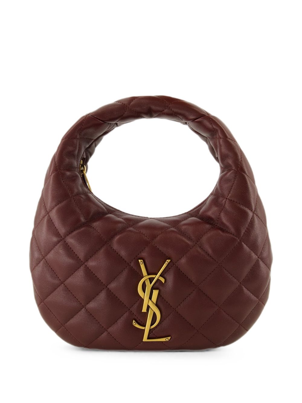 Saint Laurent Women Icarino Leather Hobo Bag SAINT LAURENT