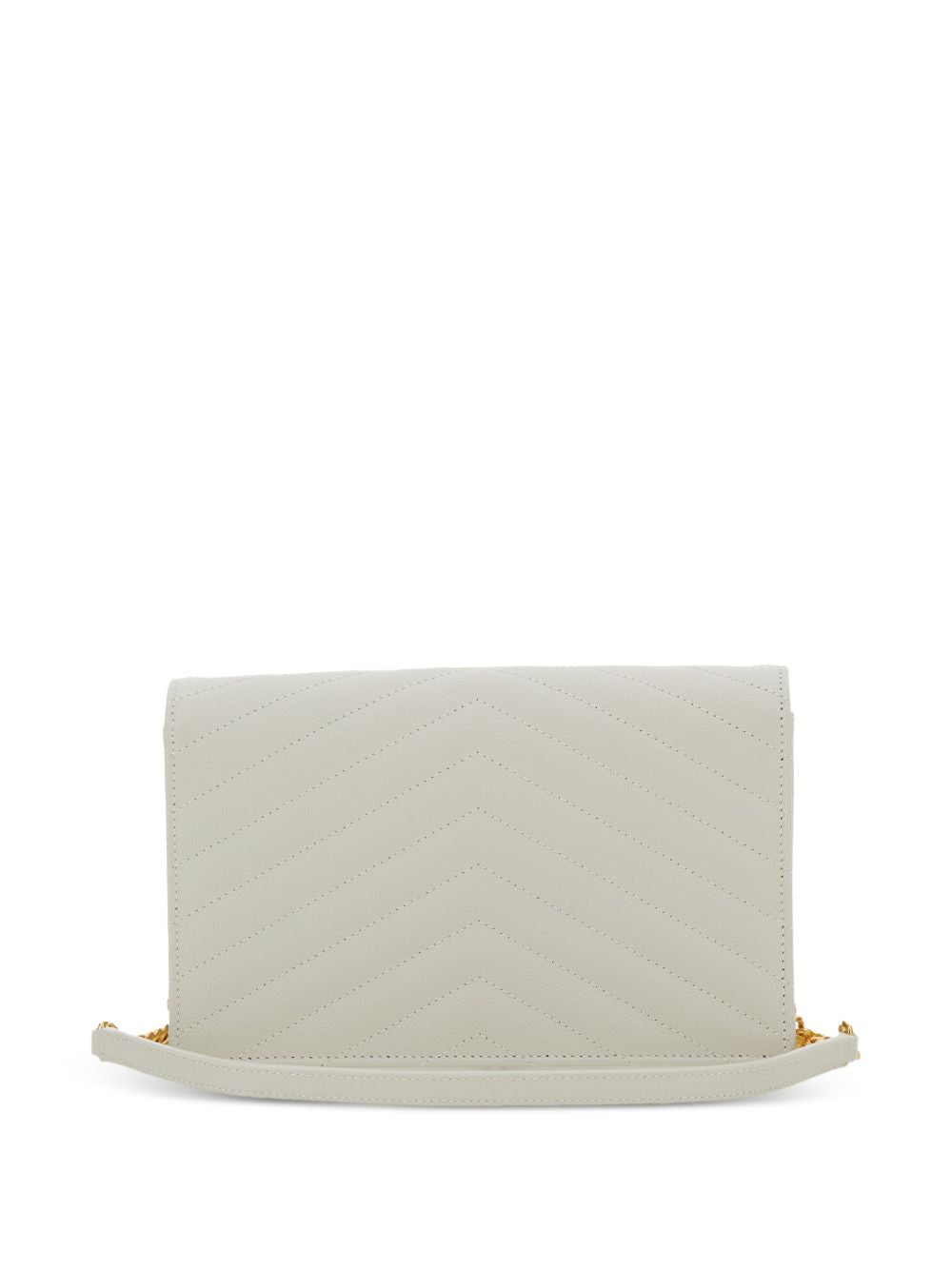 Saint Laurent Women Envelope Cassandre Leather Wallet On Chain SAINT LAURENT