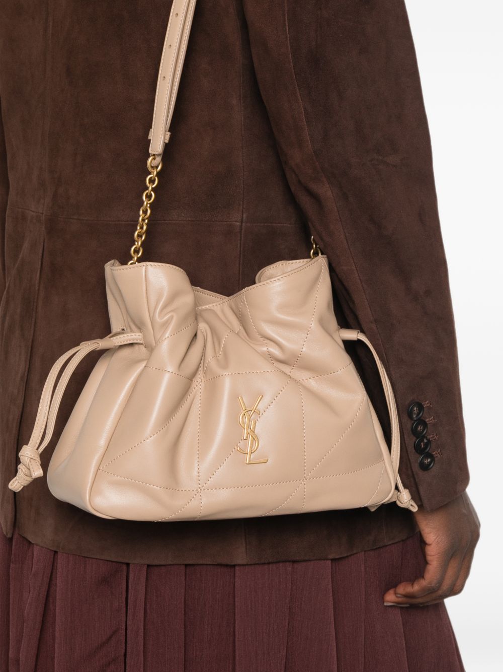 Saint Laurent Women Jamie Leather Shoulder Bag SAINT LAURENT