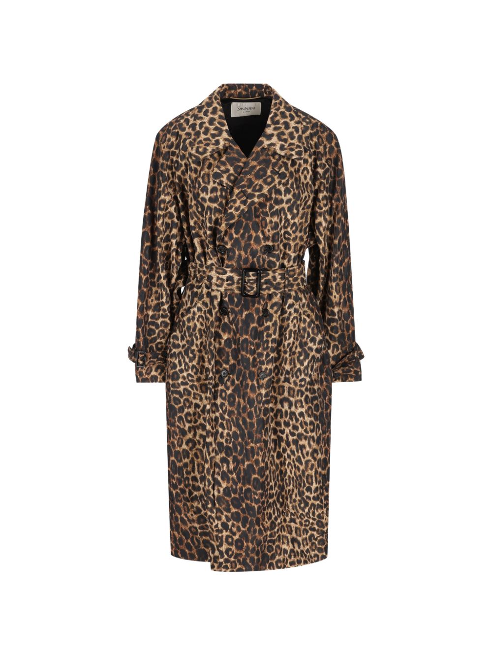 Saint Laurent Women Printed Nylon Trench Coat SAINT LAURENT