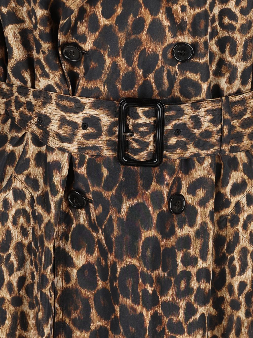 Saint Laurent Women Printed Nylon Trench Coat SAINT LAURENT