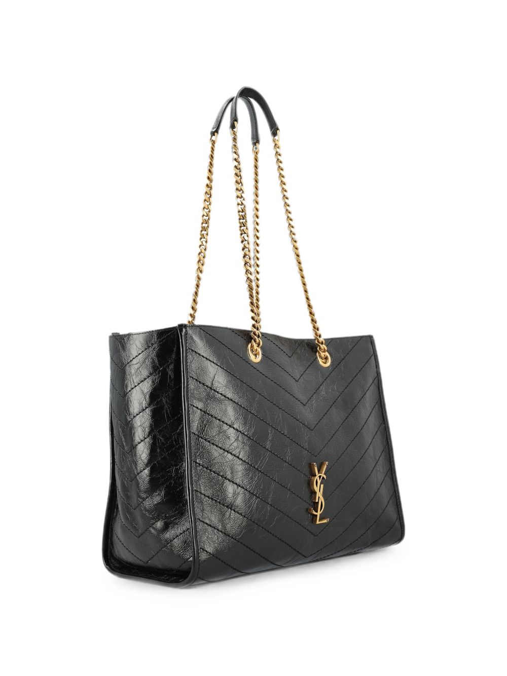 Saint Laurent Women Niki E/W Suede Leather Tote SAINT LAURENT