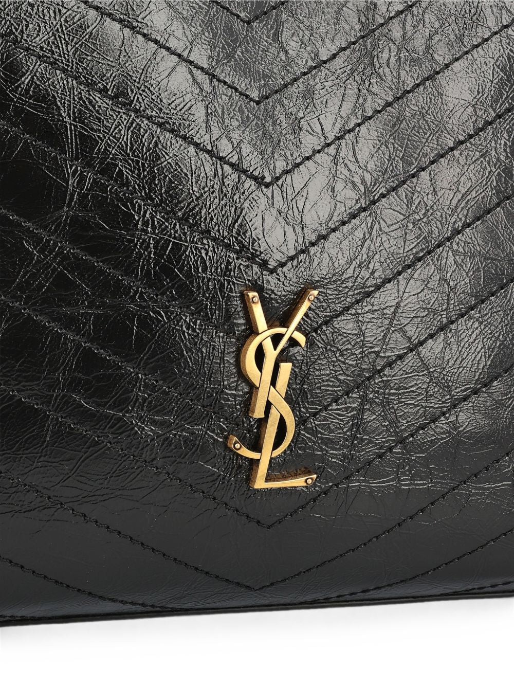 Saint Laurent Women Niki E/W Suede Leather Tote SAINT LAURENT