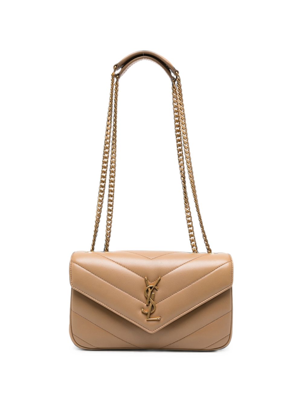Saint Laurent Women Loulou Small Suede Leather Shoulder Bag SAINT LAURENT