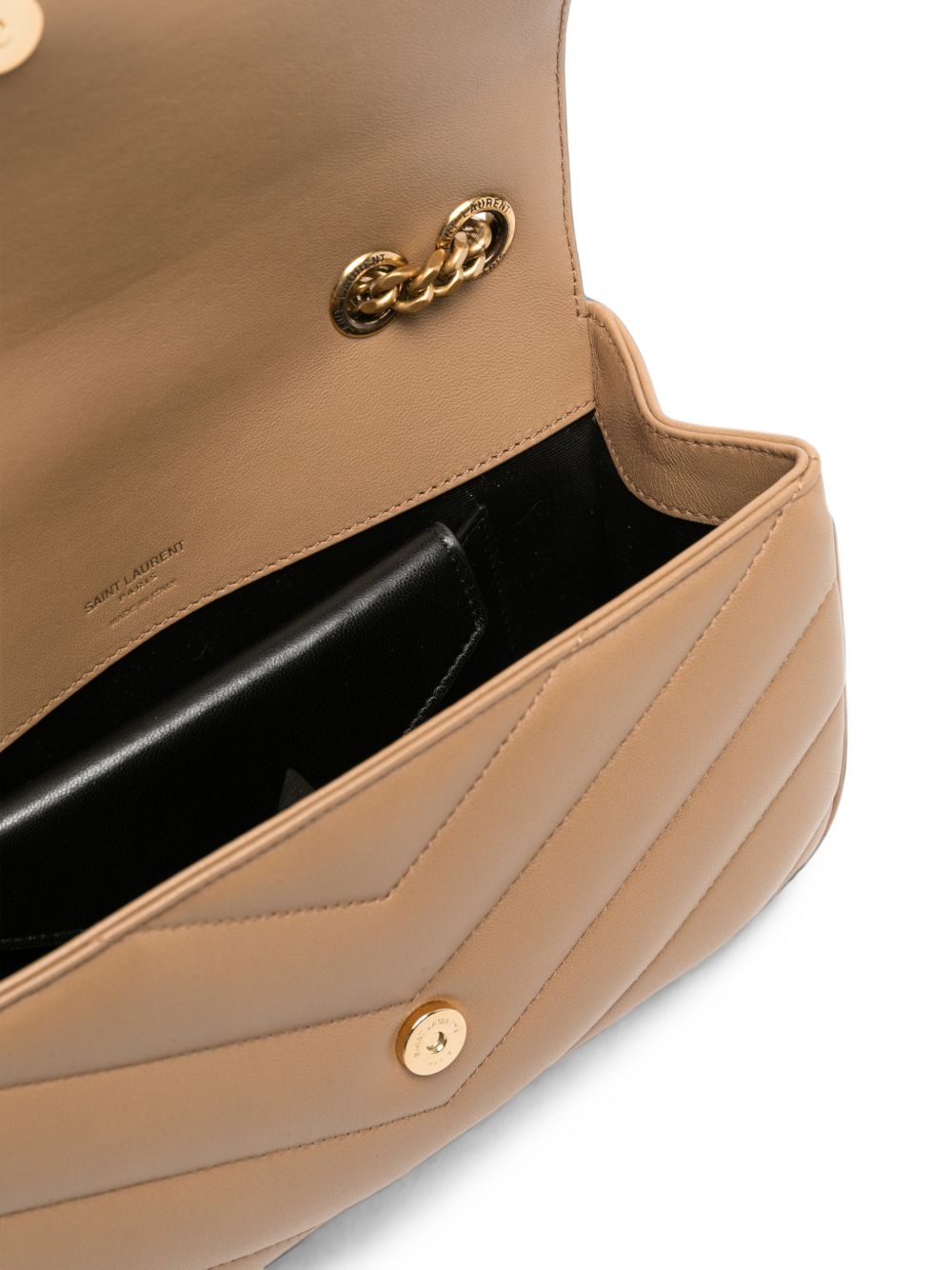 Saint Laurent Women Loulou Small Suede Leather Shoulder Bag SAINT LAURENT