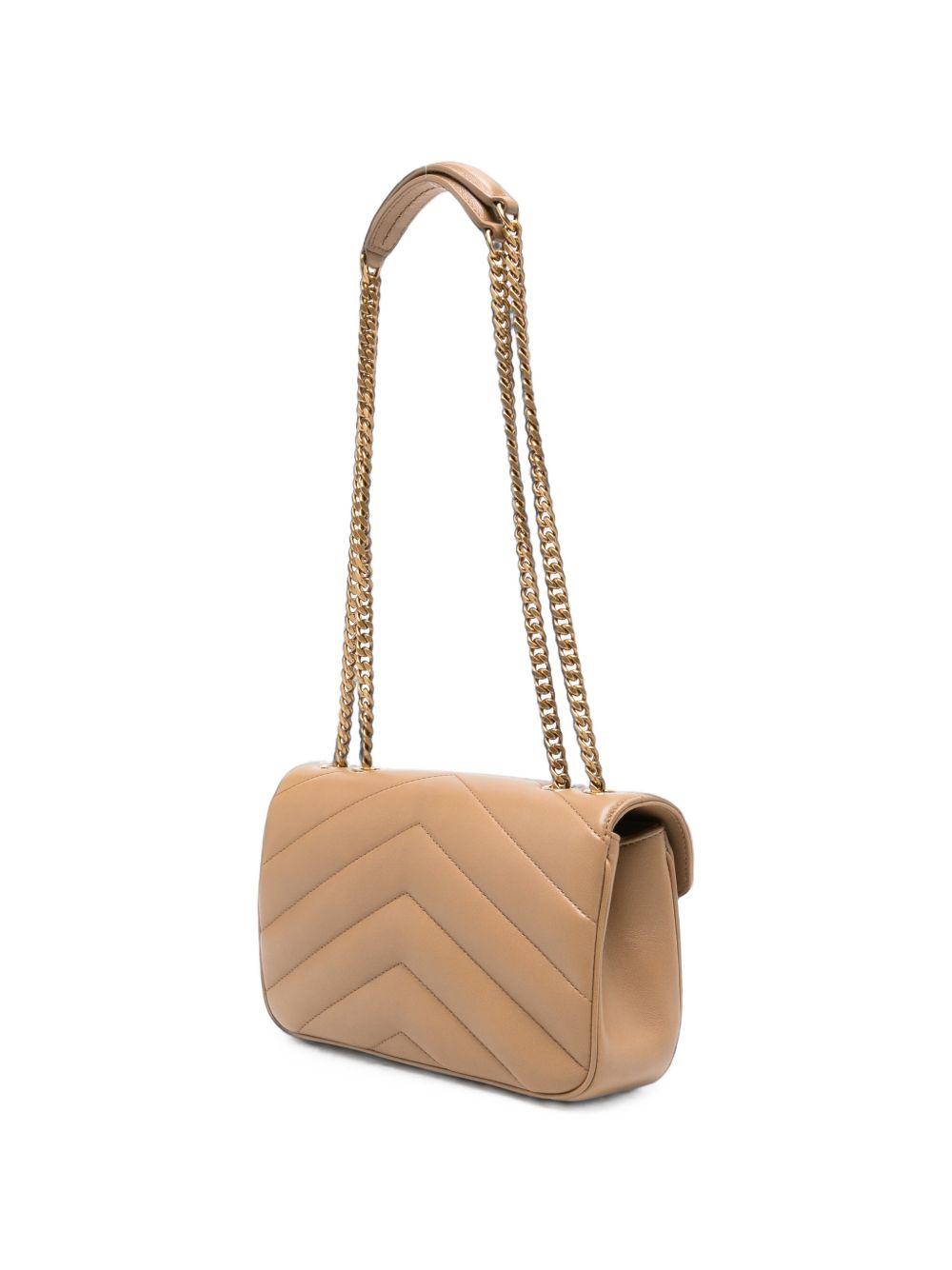 Saint Laurent Women Loulou Small Suede Leather Shoulder Bag SAINT LAURENT