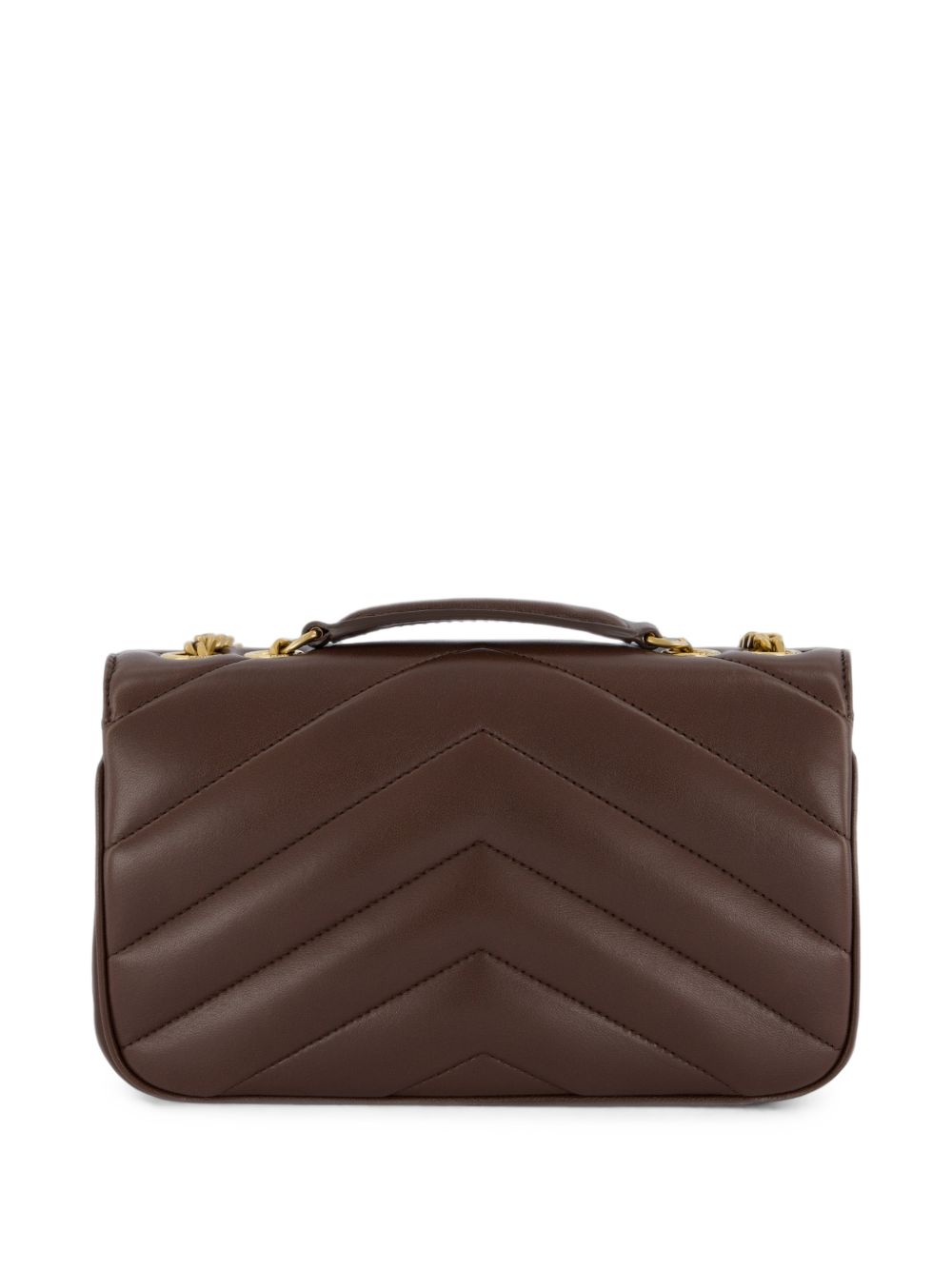 Saint Laurent Women Loulou Small Suede Leather Shoulder Bag SAINT LAURENT
