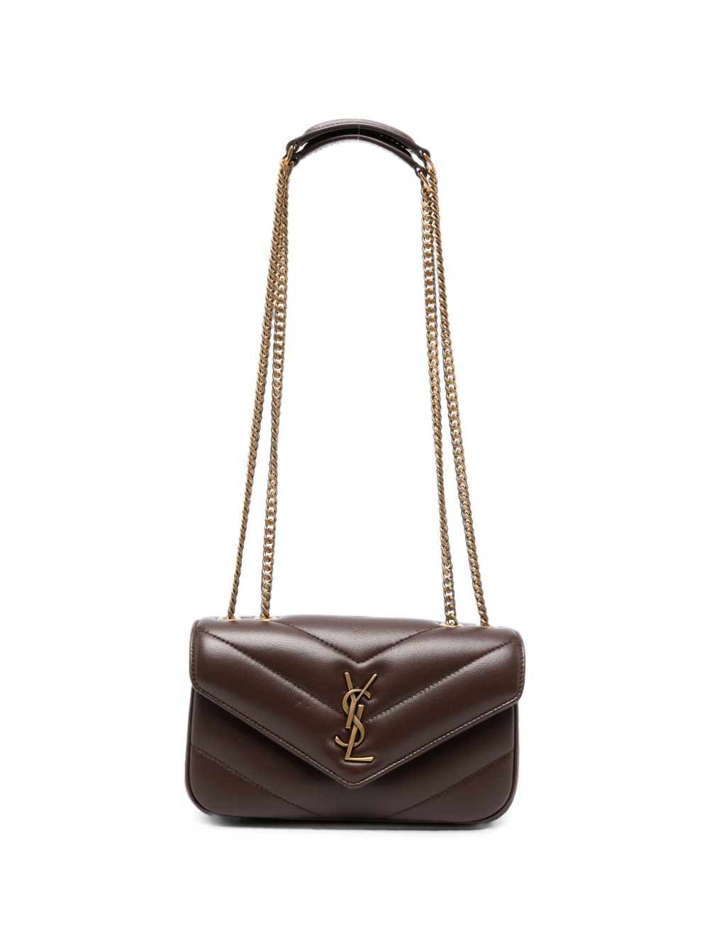 Saint Laurent Women Loulou Mini Suede Leather Shoulder Bag SAINT LAURENT