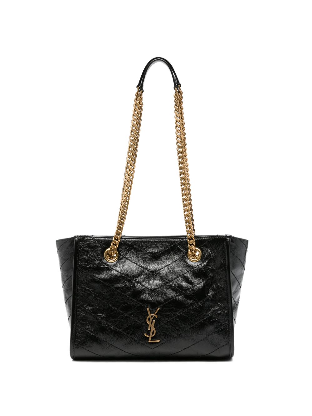 Saint Laurent Women Niki Small Leather Tote Bag SAINT LAURENT