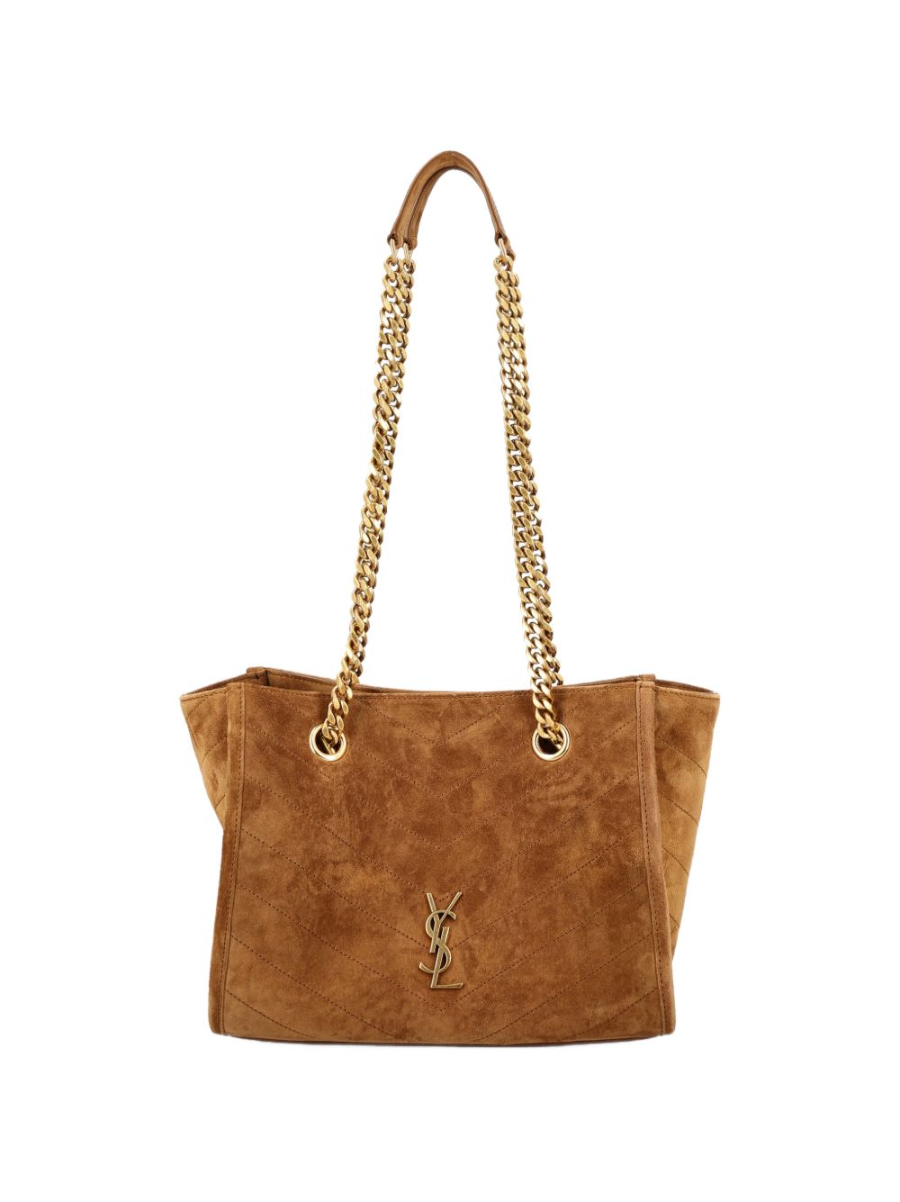 Saint Laurent Women Niki Small Suede Leather Tote Bag SAINT LAURENT