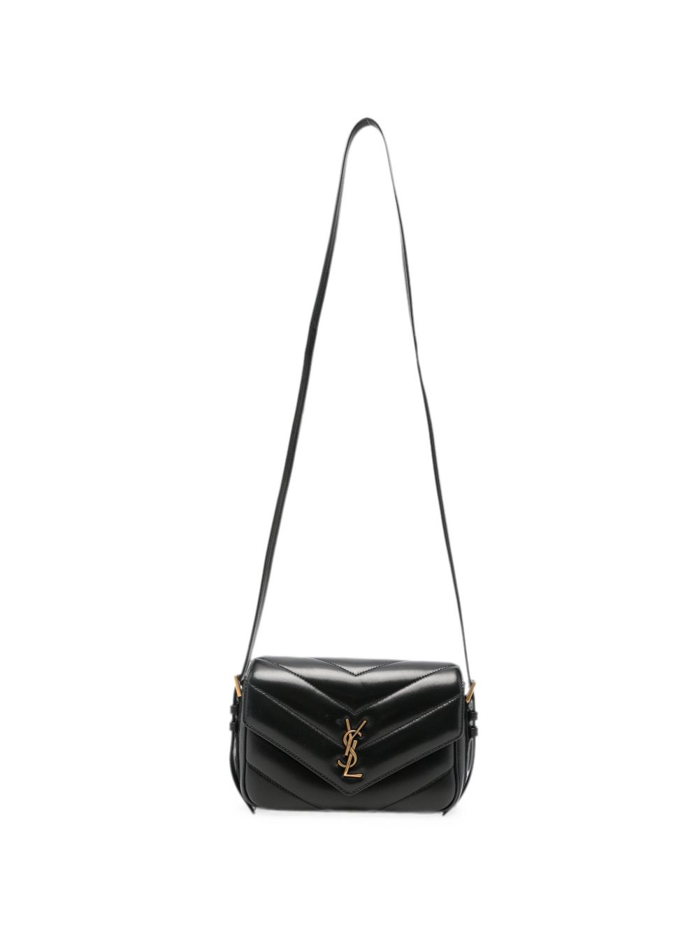 Saint Laurent Women Loulou Toy Suede Leather Crossbody Bag SAINT LAURENT